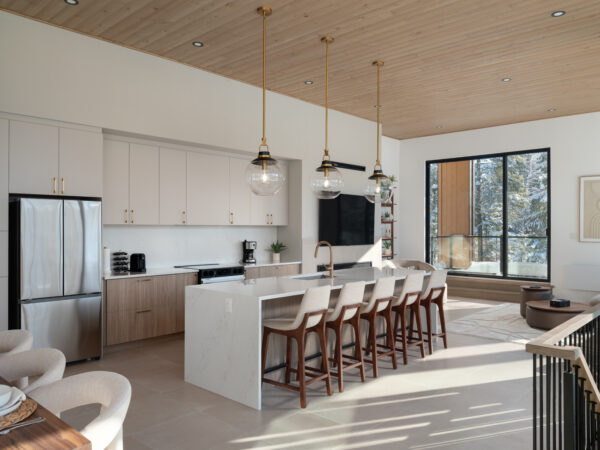 Contemporary kitchen island