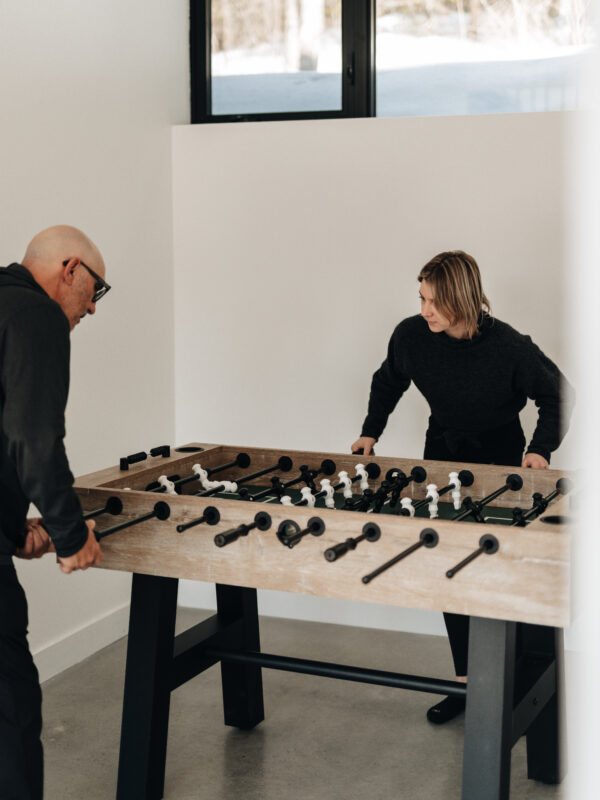 Games and entertainment at the chalet