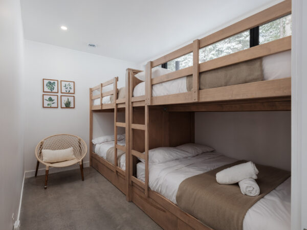 Bedroom with bunk beds