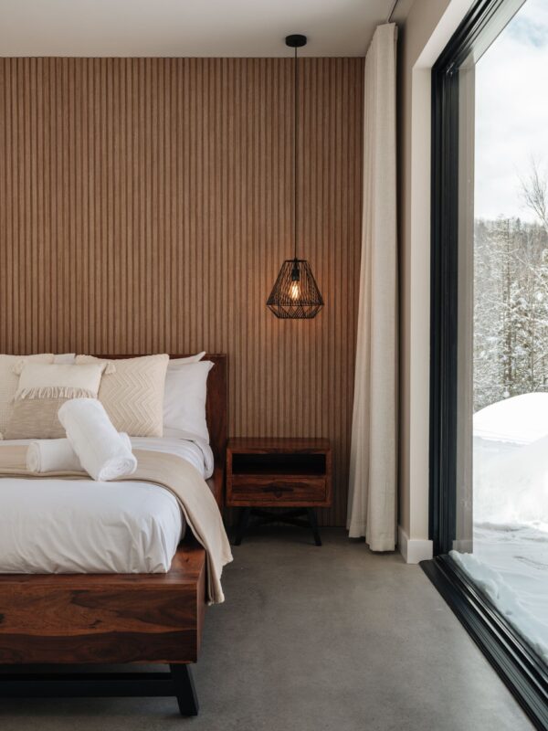 Cozy, bright bedroom
